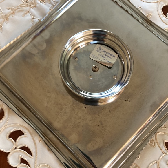 MCM Chromium Tray with removable handle by Hellerware in good vintage condition - Picture 5 of 6